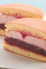 あまおう入りどら焼き「どらきんぐ・ちーず」