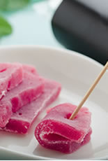 あまおう入り「わらび餅」