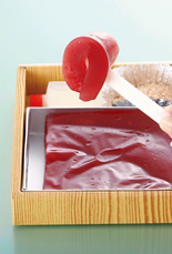 あまおう入り「わらび餅」