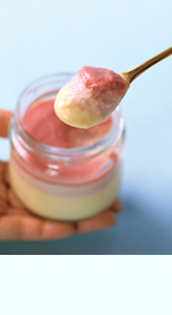 あまおう入りシャーベット